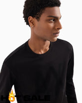 Long-Shirt Men Black Armani Exchange Camibuzo